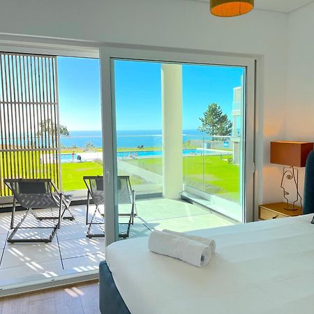 Mar A Vista - Condominium With Pool, Gym And Sea Views Nazaré Exteriör bild