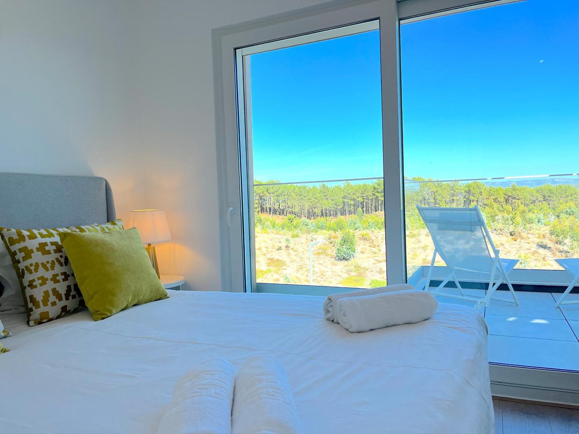 Mar A Vista - Condominium With Pool, Gym And Sea Views Nazaré Exteriör bild
