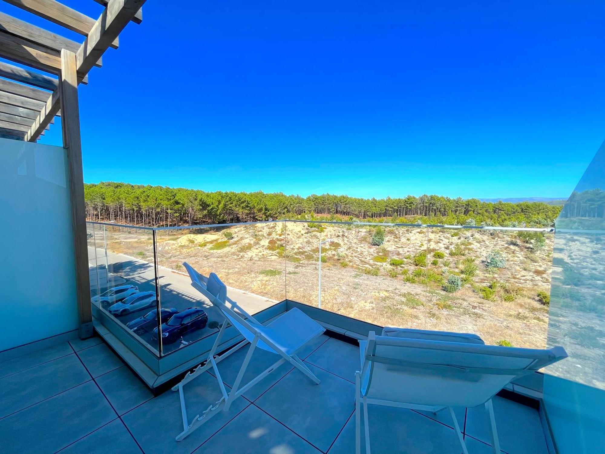 Mar A Vista - Condominium With Pool, Gym And Sea Views Nazaré Exteriör bild
