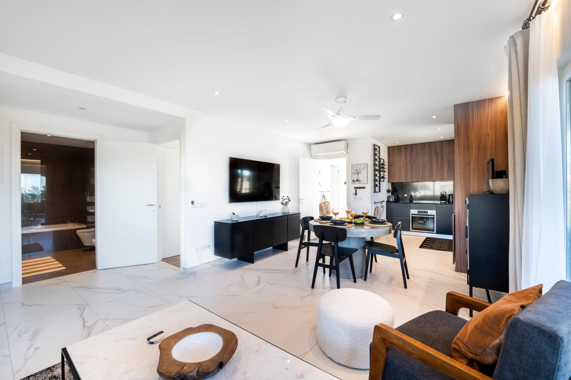 Mar A Vista - Condominium With Pool, Gym And Sea Views Nazaré Rum bild
